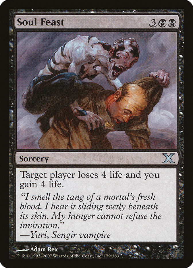 Soul Feast [Tenth Edition] - Magic: The Gathering - Card Brawlers | Quebec | Canada |