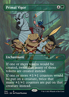 Primal Vigor (Borderless) [Secret Lair Drop Series] - Magic: The Gathering - Card Brawlers | Quebec | Canada |