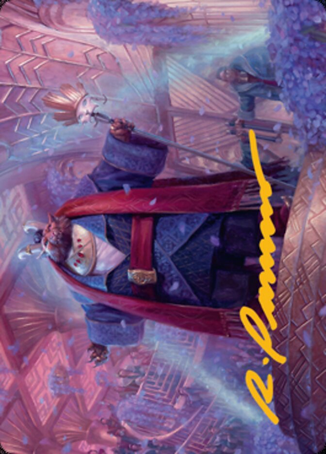 Jetmir, Nexus of Revels 1 Art Card (Gold-Stamped Signature) [Streets of New Capenna Art Series] - Magic: The Gathering - Card Brawlers | Quebec | Canada |