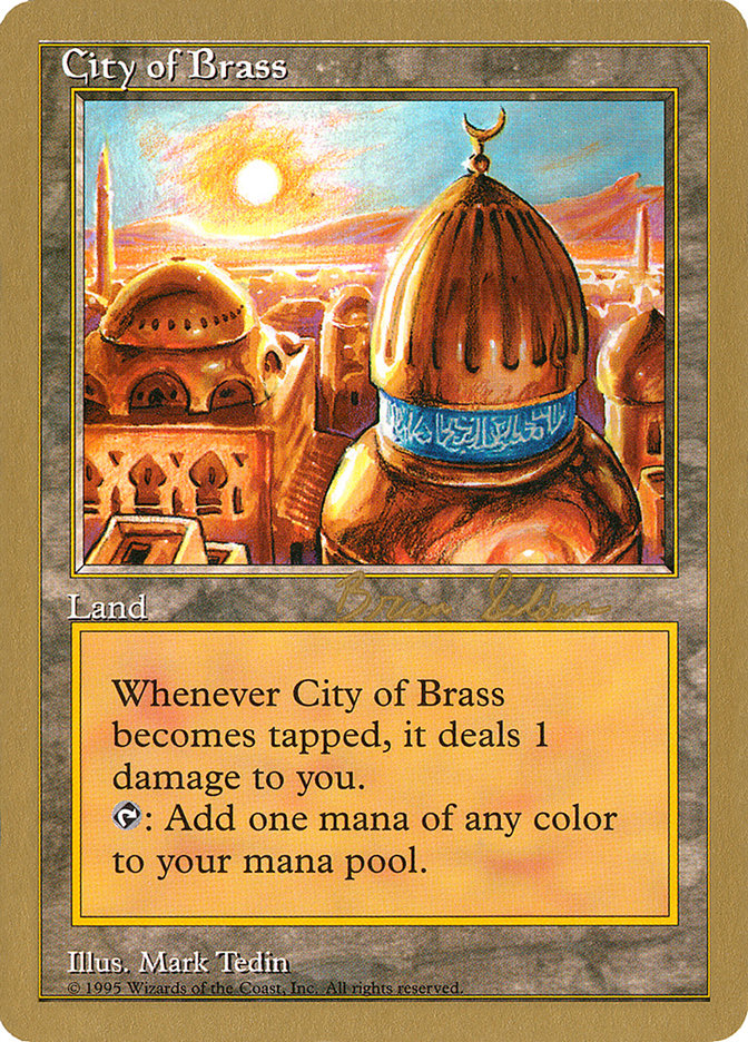 City of Brass (Brian Selden) [World Championship Decks 1998] - Magic: The Gathering - Card Brawlers | Quebec | Canada |