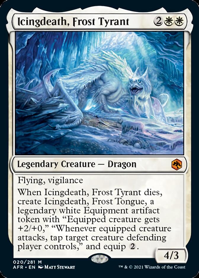 Icingdeath, Frost Tyrant [Dungeons & Dragons: Adventures in the Forgotten Realms] - Magic: The Gathering - Card Brawlers | Quebec | Canada |