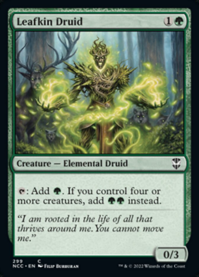 Leafkin Druid [Streets of New Capenna Commander] - Magic: The Gathering - Card Brawlers | Quebec | Canada |