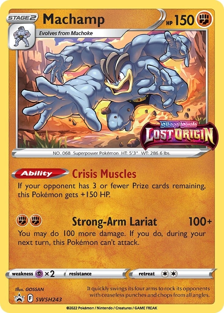 Machamp (SWSH243) [Sword & Shield: Black Star Promos] - Pokémon - Card Brawlers | Quebec | Canada |