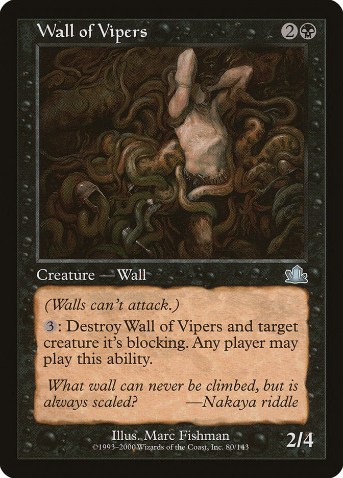 Wall of Vipers [Prophecy] - Magic: The Gathering - Card Brawlers | Quebec | Canada |