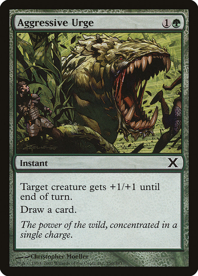 Aggressive Urge [Tenth Edition] - Magic: The Gathering - Card Brawlers | Quebec | Canada |