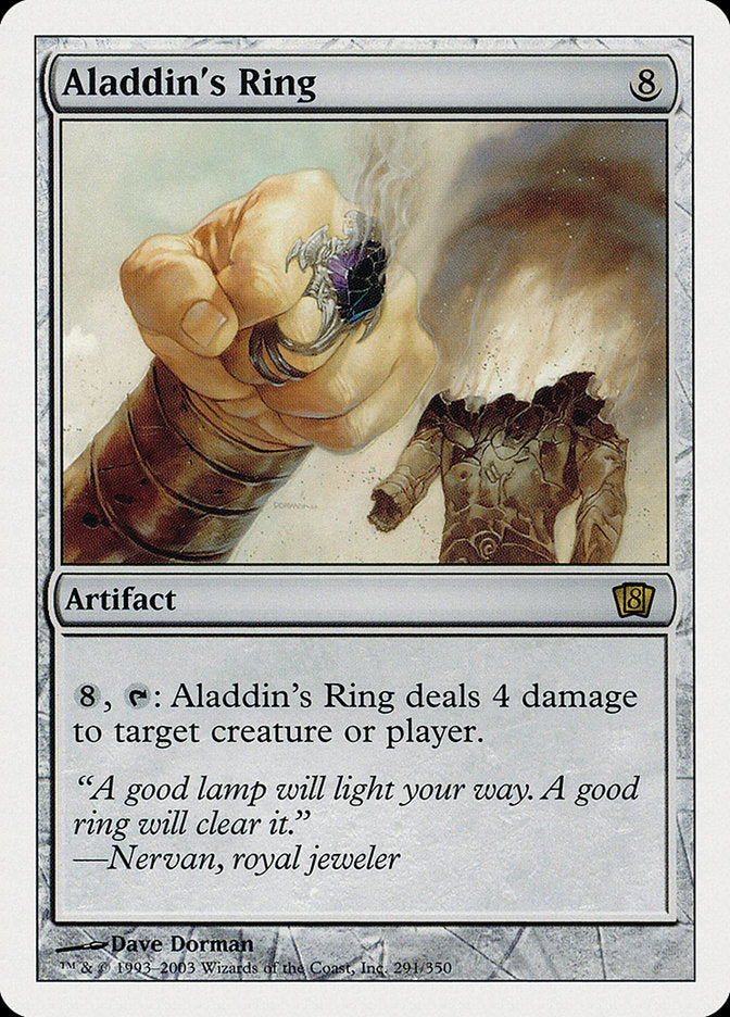 Aladdin's Ring [Eighth Edition] - Magic: The Gathering - Card Brawlers | Quebec | Canada |