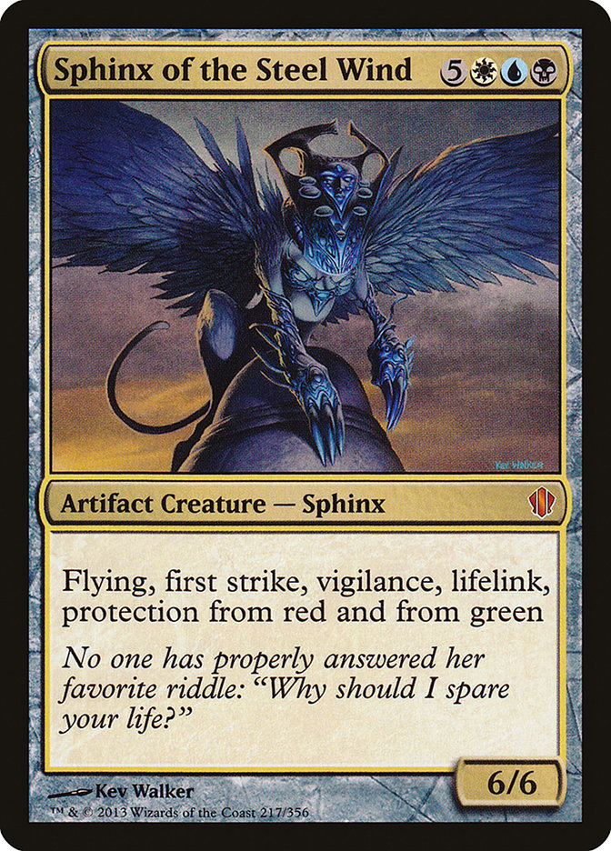 Sphinx of the Steel Wind [Commander 2013] - Magic: The Gathering - Card Brawlers | Quebec | Canada |