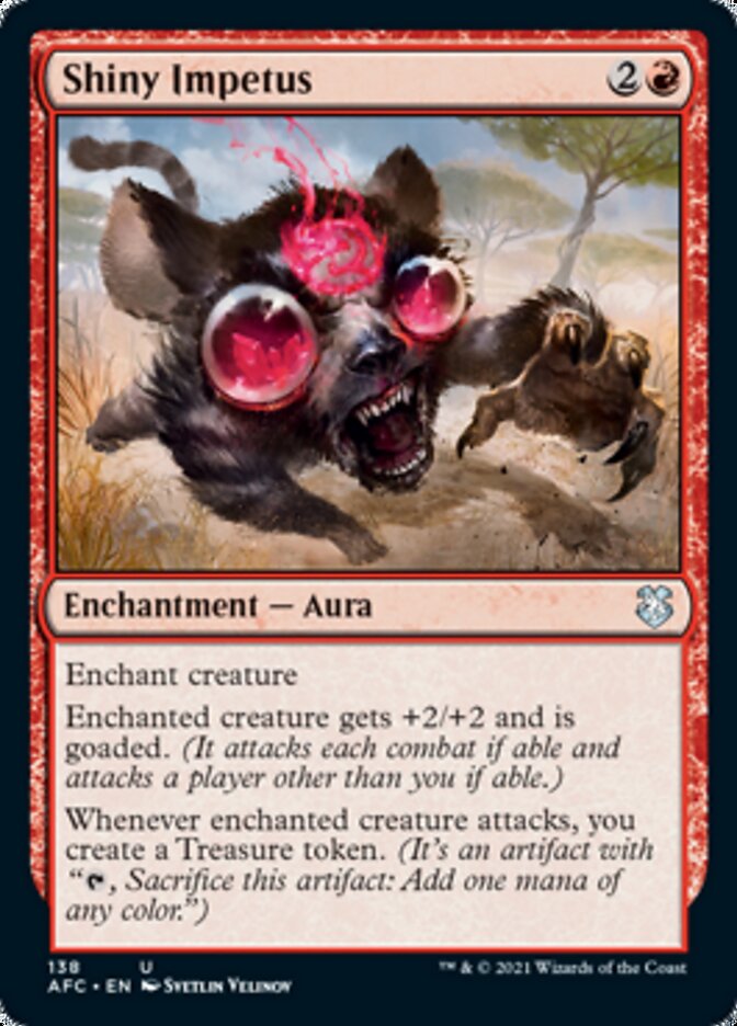 Shiny Impetus [Dungeons & Dragons: Adventures in the Forgotten Realms Commander] - Magic: The Gathering - Card Brawlers | Quebec | Canada |