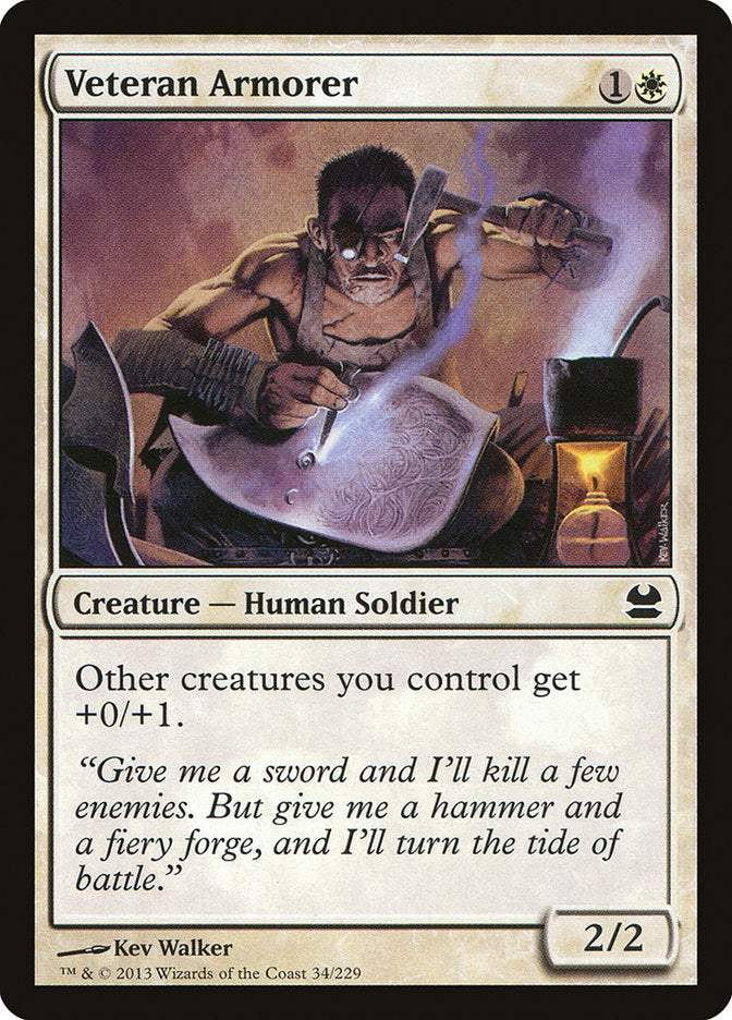 Veteran Armorer [Modern Masters] - Magic: The Gathering - Card Brawlers | Quebec | Canada |