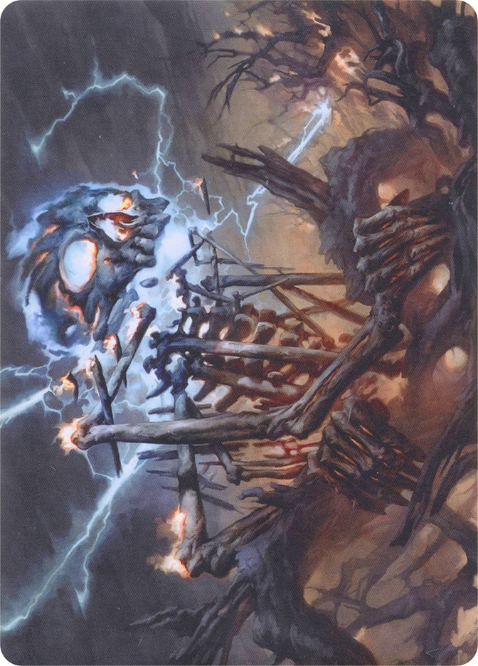 Lightning Skelemental // Lightning Skelemental [Modern Horizons Art Series] - Magic: The Gathering - Card Brawlers | Quebec | Canada |