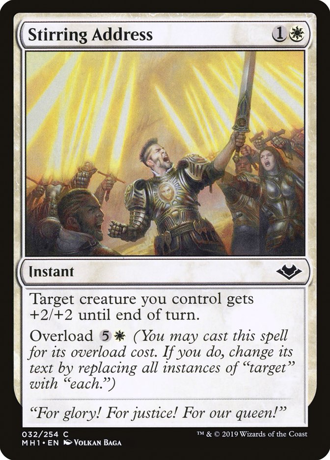 Stirring Address [Modern Horizons] - Magic: The Gathering - Card Brawlers | Quebec | Canada |