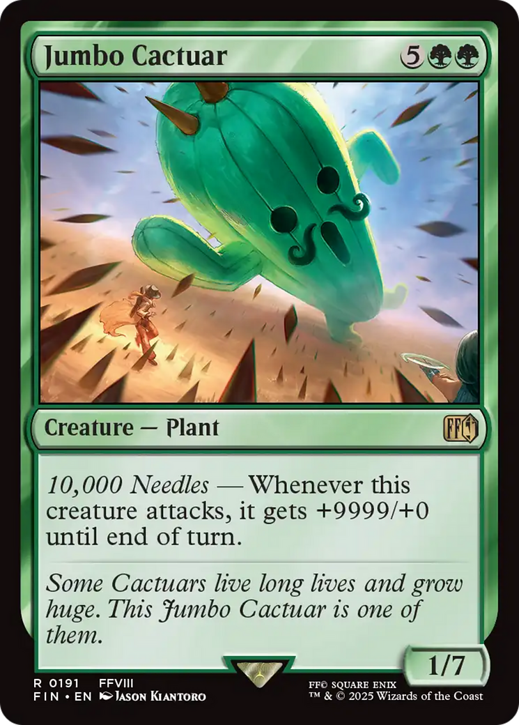 Jumbo Cactuar [FINAL FANTASY] - Magic: The Gathering - Card Brawlers | Quebec | Canada |
