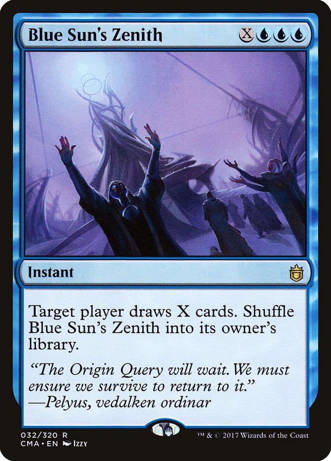 Blue Sun's Zenith [Commander Anthology] - Magic: The Gathering - Card Brawlers | Quebec | Canada |