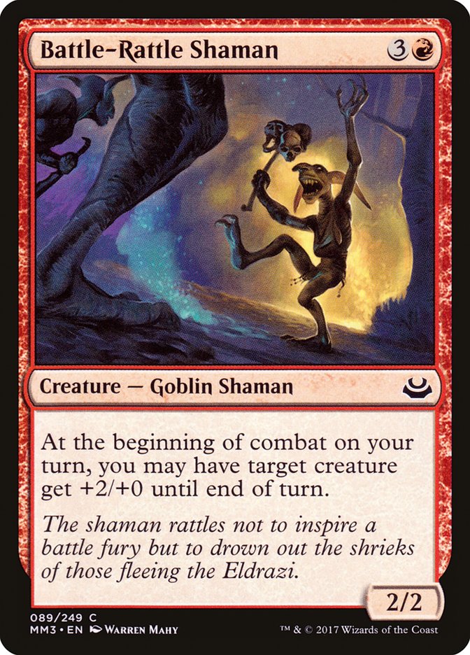 Battle-Rattle Shaman [Modern Masters 2017] - Magic: The Gathering - Card Brawlers | Quebec | Canada |