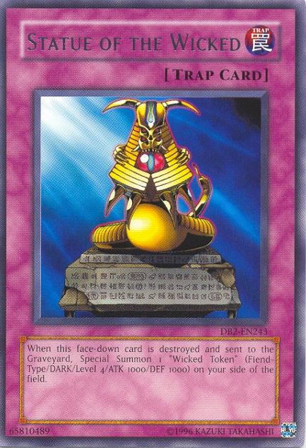 Statue of the Wicked [DB2-EN243] Rare - Yu-Gi-Oh! - Card Brawlers | Quebec | Canada |