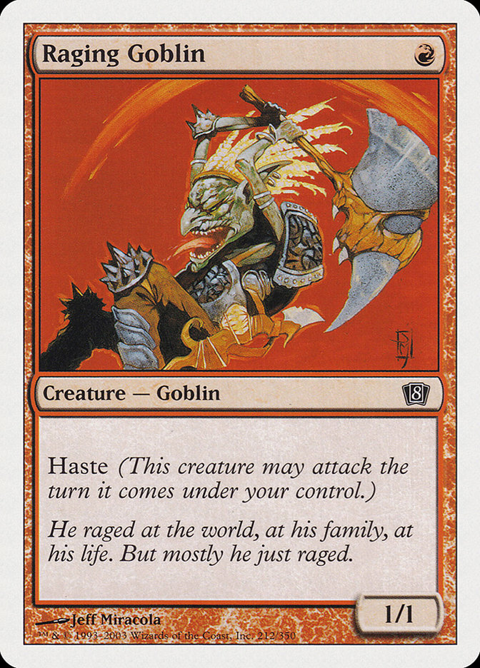 Raging Goblin [Eighth Edition] - Magic: The Gathering - Card Brawlers | Quebec | Canada |