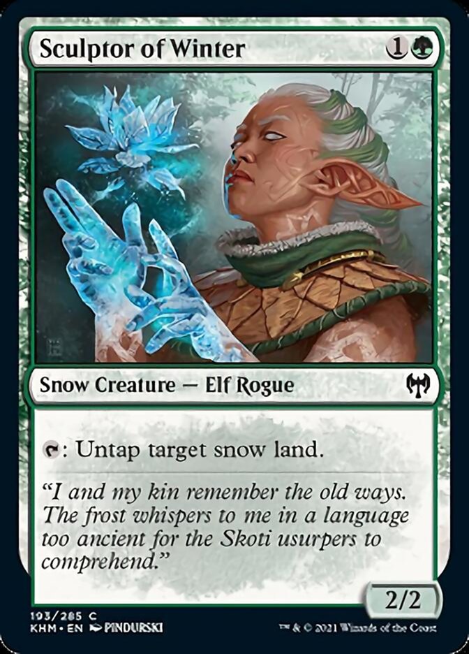 Sculptor of Winter [Kaldheim] - Magic: The Gathering - Card Brawlers | Quebec | Canada |