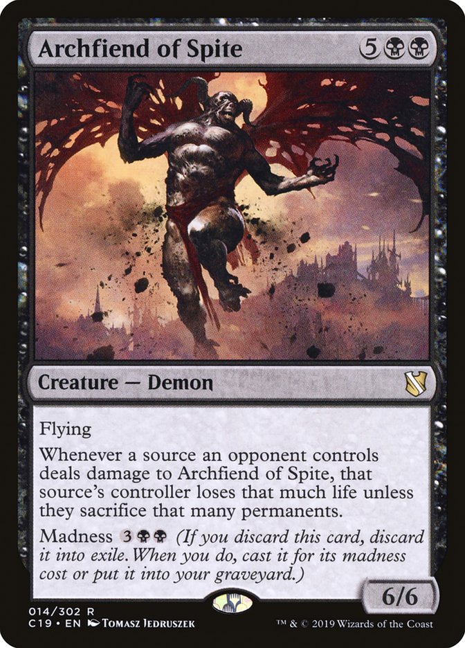 Archfiend of Spite [Commander 2019] - Magic: The Gathering - Card Brawlers | Quebec | Canada |