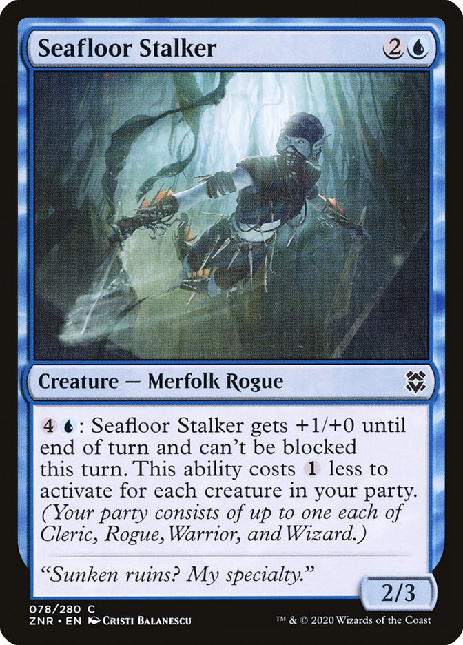 Seafloor Stalker [Zendikar Rising] - Magic: The Gathering - Card Brawlers | Quebec | Canada |