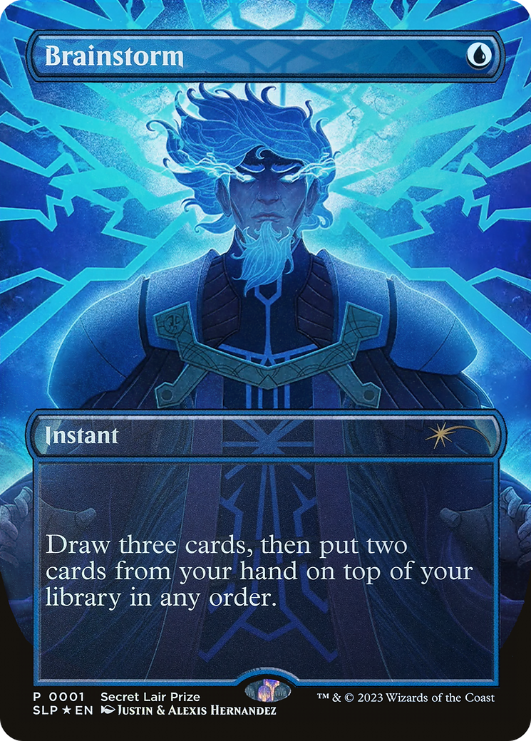 Brainstorm (Borderless) [Secret Lair Showdown] - Magic: The Gathering - Card Brawlers | Quebec | Canada |