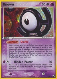 Unown (U) (U/28) [EX: Unseen Forces] - Pokémon - Card Brawlers | Quebec | Canada |