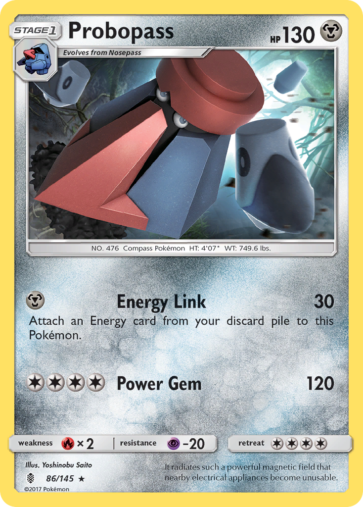 Probopass (86/145) [Sun & Moon: Guardians Rising] - Pokémon - Card Brawlers | Quebec | Canada |