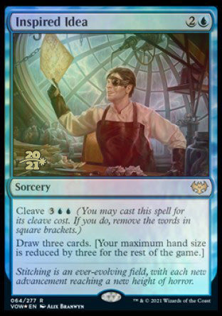 Inspired Idea [Innistrad: Crimson Vow Prerelease Promos] - Magic: The Gathering - Card Brawlers | Quebec | Canada |