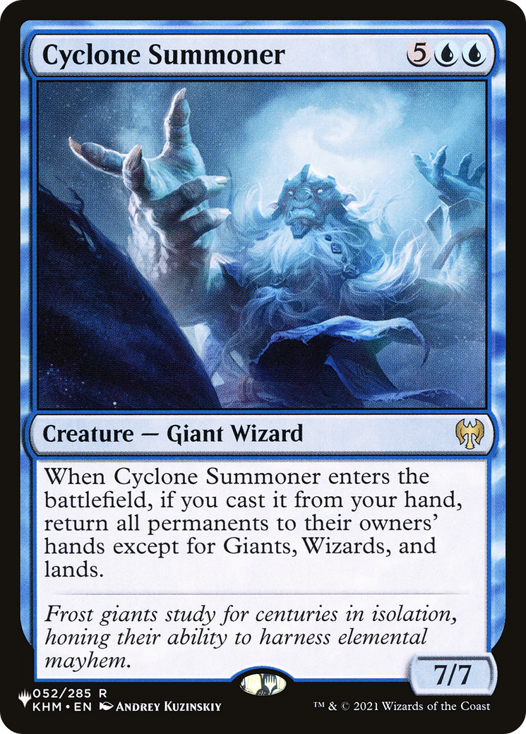 Cyclone Summoner [The List] - Magic: The Gathering - Card Brawlers | Quebec | Canada |