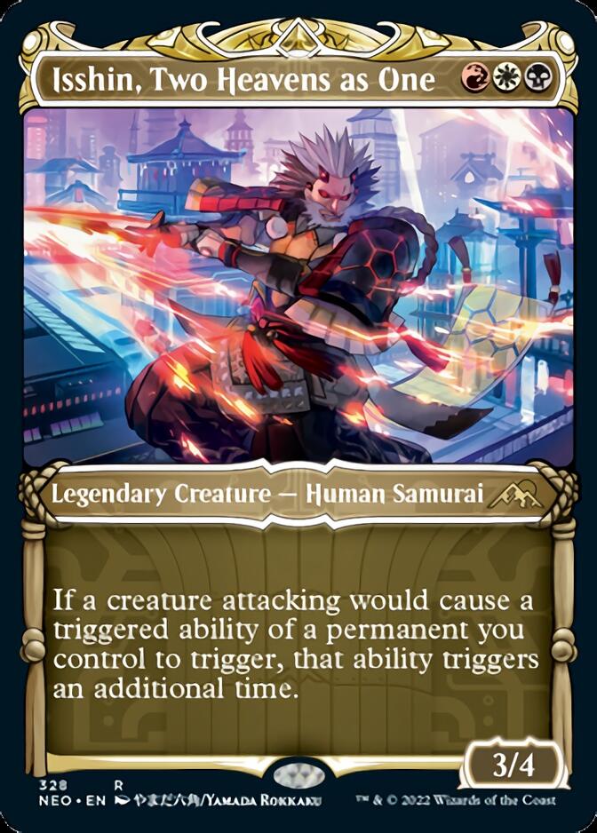 Isshin, Two Heavens as One (Showcase Samurai) [Kamigawa: Neon Dynasty] - Magic: The Gathering - Card Brawlers | Quebec | Canada |