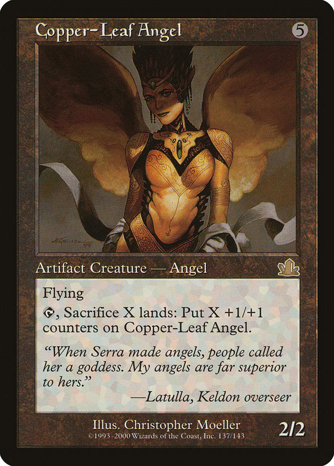 Copper-Leaf Angel [Prophecy] - Magic: The Gathering - Card Brawlers | Quebec | Canada |
