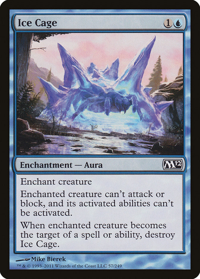 Ice Cage [Magic 2012] - Magic: The Gathering - Card Brawlers | Quebec | Canada |