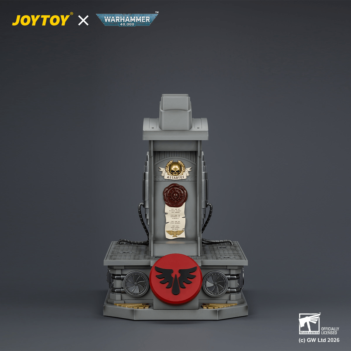JOYTOY - Blood Angels MkX Helmet & Display Stand - (PREORDER) February 28, 2027