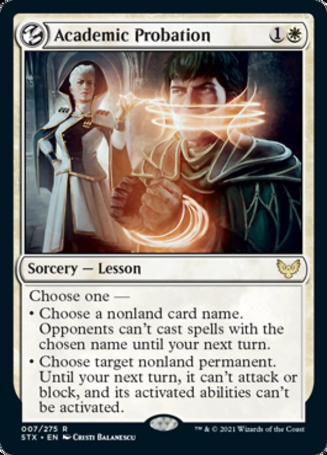 Academic Probation [Strixhaven: School of Mages] - Magic: The Gathering - Card Brawlers | Quebec | Canada |