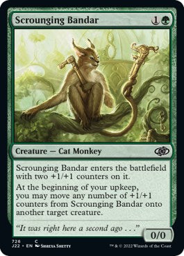 Scrounging Bandar [Jumpstart 2022] - Magic: The Gathering - Card Brawlers | Quebec | Canada |