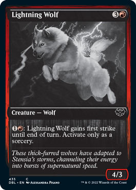Lightning Wolf [Innistrad: Double Feature] - Magic: The Gathering - Card Brawlers | Quebec | Canada |