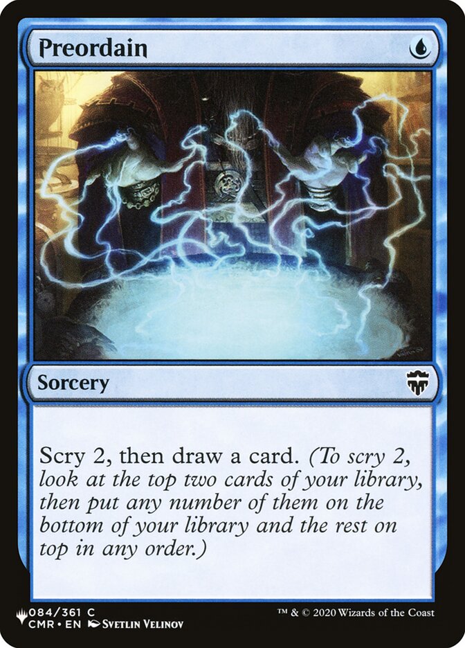 Preordain [Secret Lair: Heads I Win, Tails You Lose] - Magic: The Gathering - Card Brawlers | Quebec | Canada |