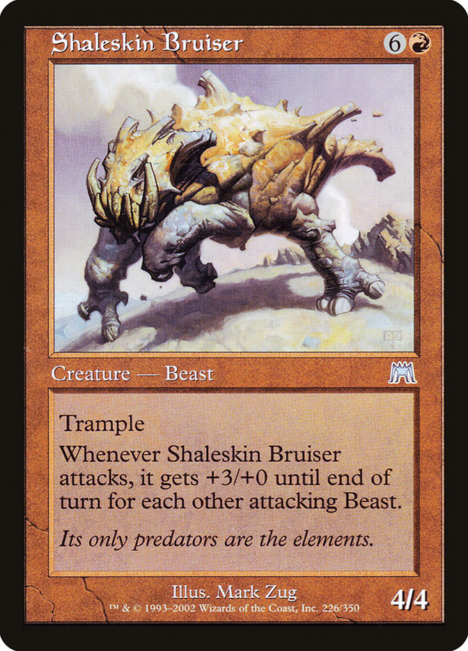 Shaleskin Bruiser [Onslaught] - Magic: The Gathering - Card Brawlers | Quebec | Canada |