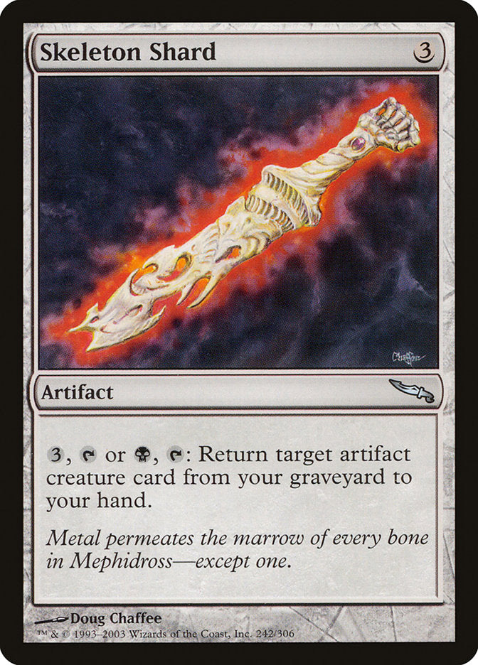 Skeleton Shard [Mirrodin] - Magic: The Gathering - Card Brawlers | Quebec | Canada |