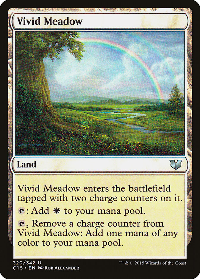 Vivid Meadow [Commander 2015] - Magic: The Gathering - Card Brawlers | Quebec | Canada |