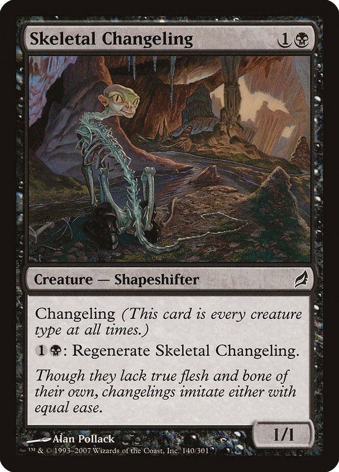 Skeletal Changeling [Lorwyn] - Magic: The Gathering - Card Brawlers | Quebec | Canada |