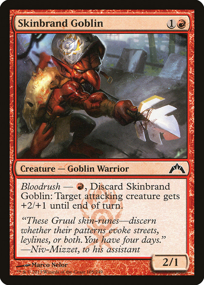 Skinbrand Goblin [Gatecrash] - Magic: The Gathering - Card Brawlers | Quebec | Canada |