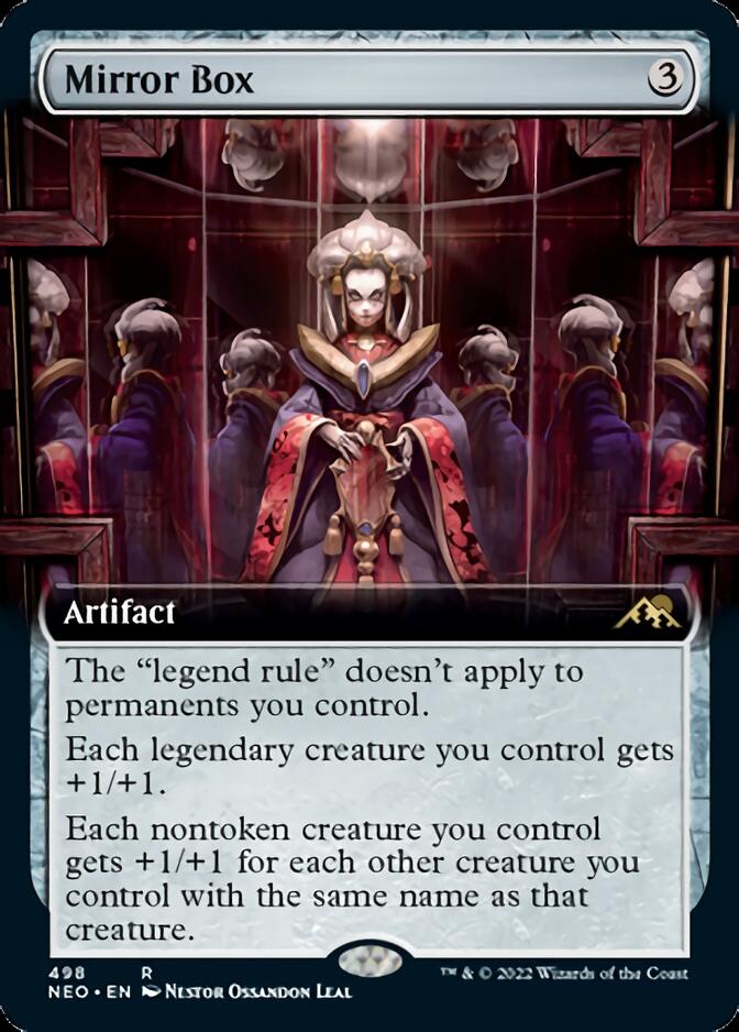 Mirror Box (Extended Art) [Kamigawa: Neon Dynasty] - Magic: The Gathering - Card Brawlers | Quebec | Canada |