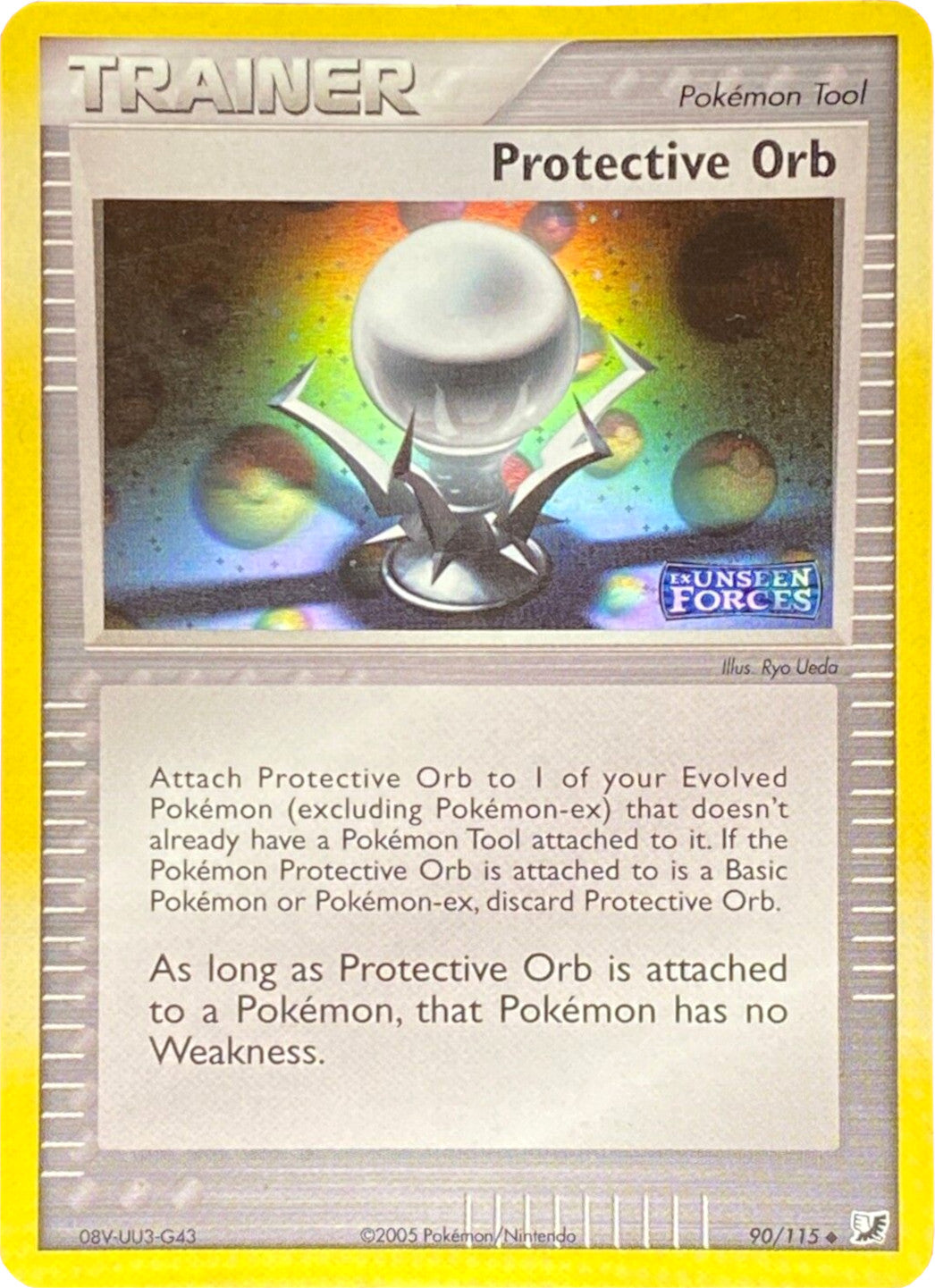 Protective Orb (90/115) (Stamped) [EX: Unseen Forces] - Pokémon - Card Brawlers | Quebec | Canada |