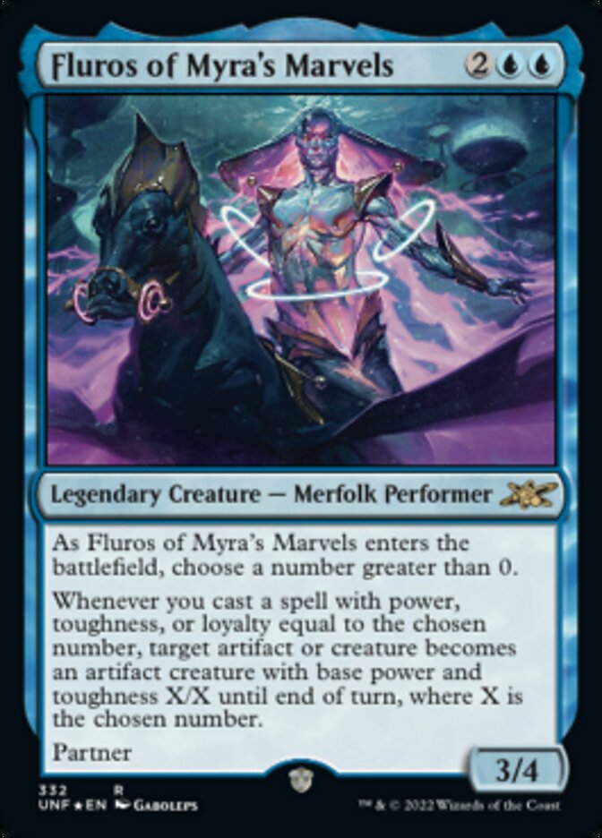 Fluros of Myra's Marvels (Galaxy Foil) [Unfinity] - Magic: The Gathering - Card Brawlers | Quebec | Canada |