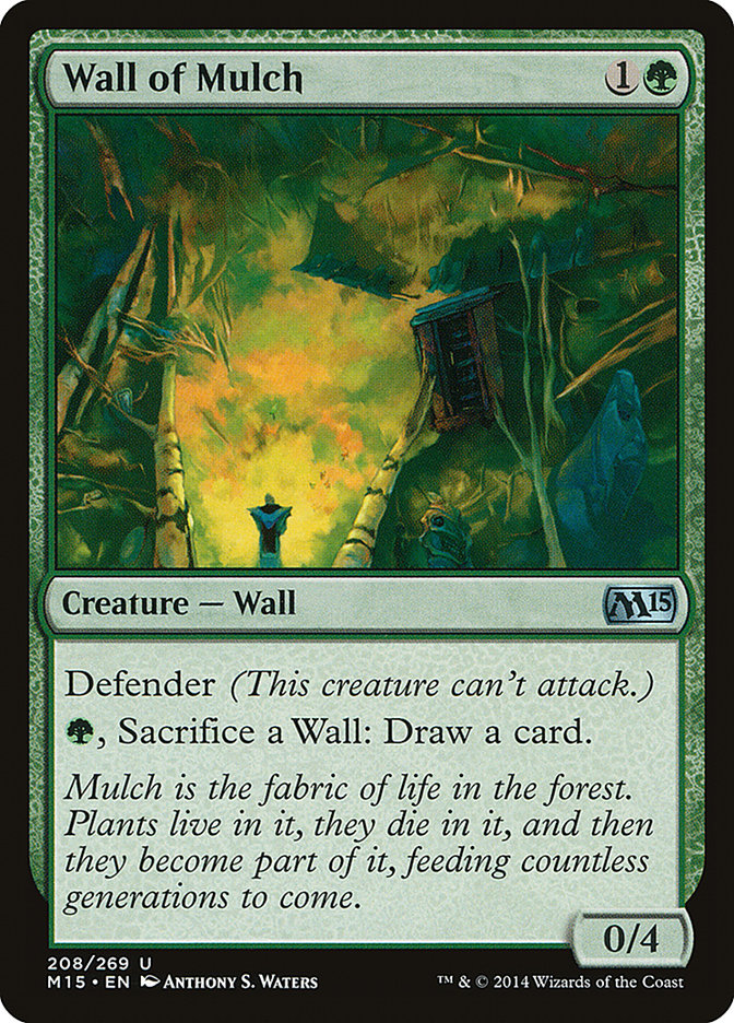 Wall of Mulch [Magic 2015] - Magic: The Gathering - Card Brawlers | Quebec | Canada |