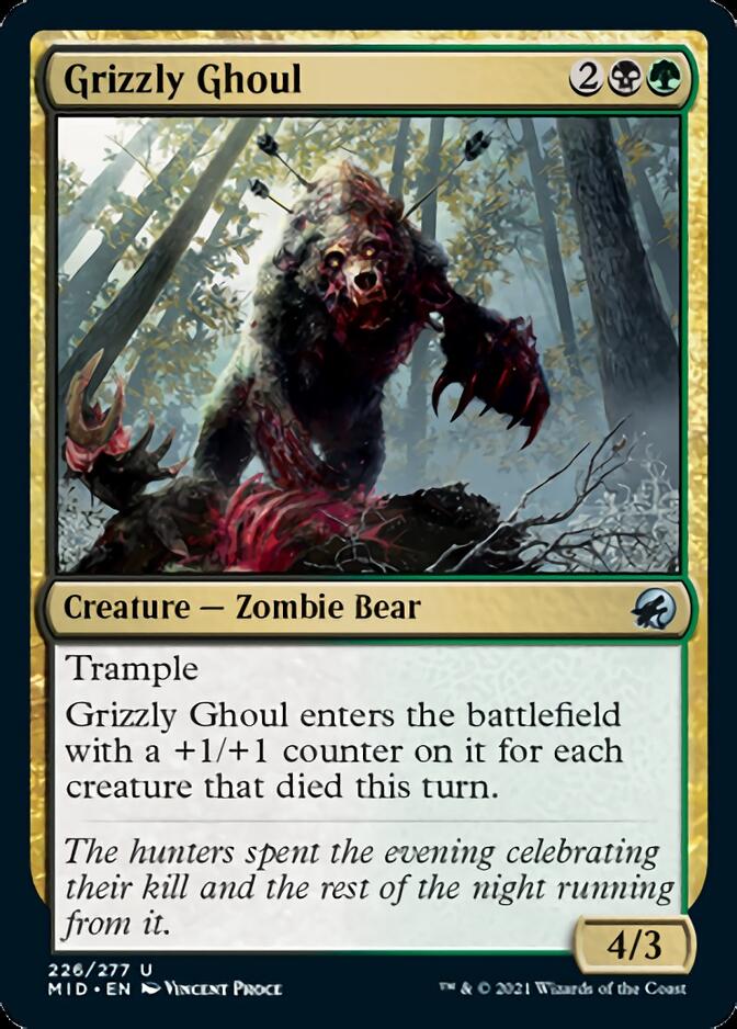 Grizzly Ghoul [Innistrad: Midnight Hunt] - Magic: The Gathering - Card Brawlers | Quebec | Canada |