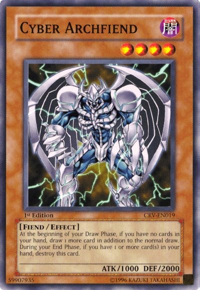 Cyber Archfiend [CRV-EN019] Common - Yu-Gi-Oh! - Card Brawlers | Quebec | Canada |