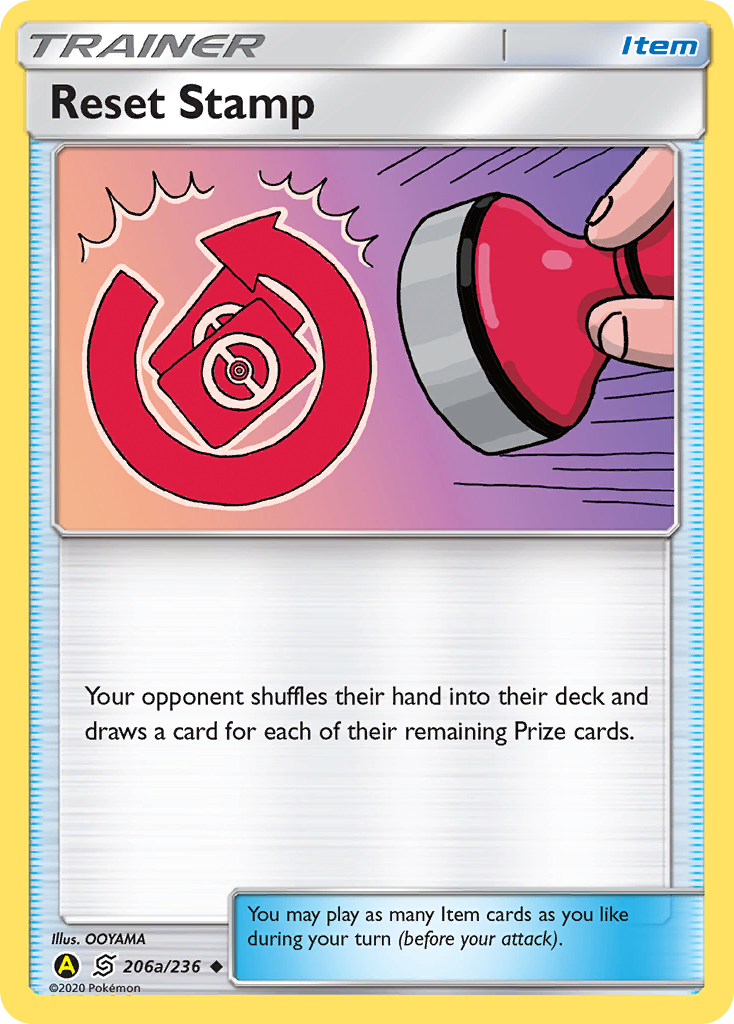 Reset Stamp (206a/236) [Alternate Art Promos] - Pokémon - Card Brawlers | Quebec | Canada |