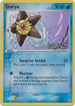 Staryu (85/113) (Stamped) [EX: Delta Species] - Pokémon - Card Brawlers | Quebec | Canada |