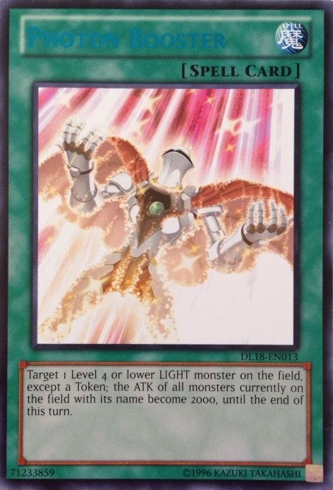 Photon Booster (Blue) [DL18-EN013] Rare - Yu-Gi-Oh! - Card Brawlers | Quebec | Canada |